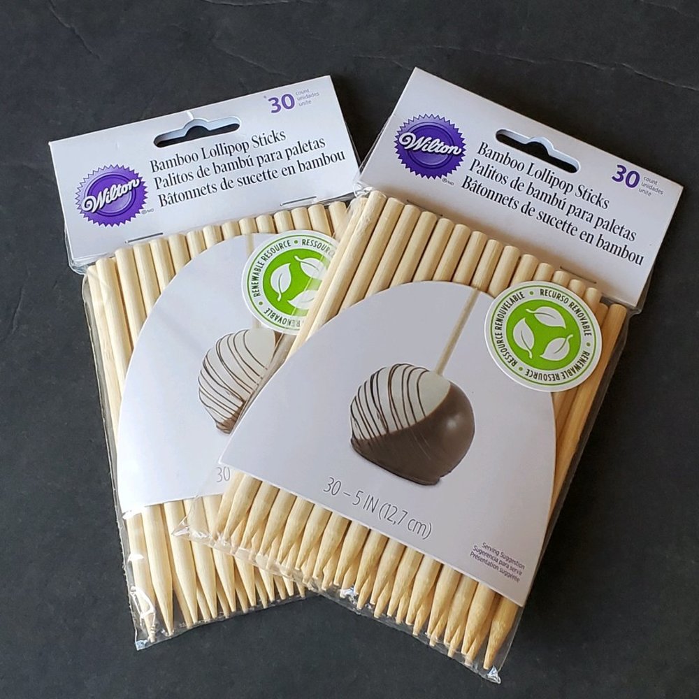 Bamboo Caramel Apple Sticks